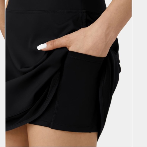 Halara Mesh Mini Golf Skirt w/ Shorts - Picture 4 of 9